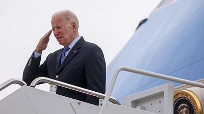 Biden arrives in Europe for Ukraine war summits, NATO to bolster eastern flank