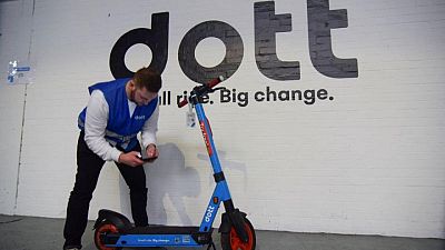 E-scooters fall head over wheels for battery swapping E-scooters fall head over wheels for battery swapping