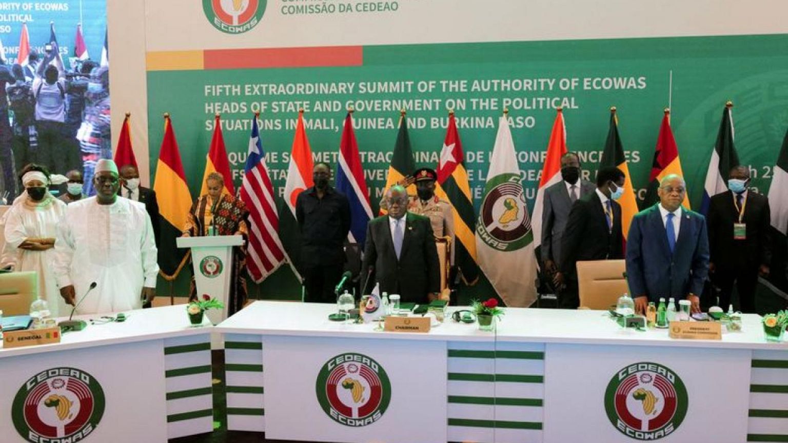 West African leaders set deadlines for 'recalcitrant' coup-hit states