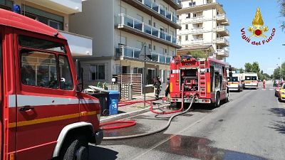Strada chiusa al traffico, dipendente albergo soccorsa dal 118 Strada chiusa al traffico, dipendente albergo soccorsa dal 118