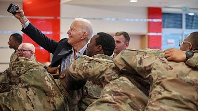 In Poland, Biden visits U.S. troops on NATO eastern flank In Poland, Biden visits U.S. troops on NATO eastern flank