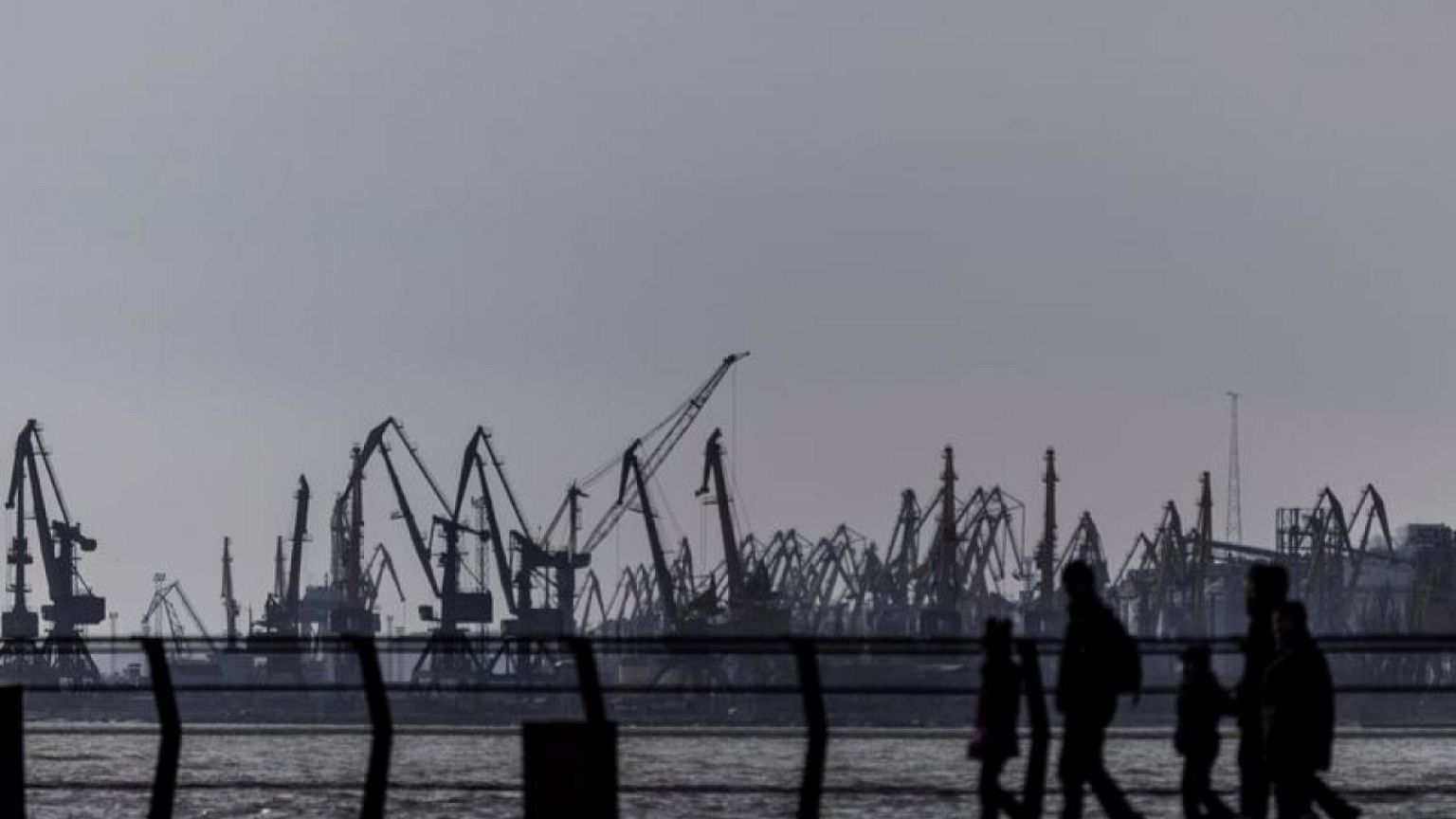No one will surrender Mariupol port to Russia, Ukrainian security official says