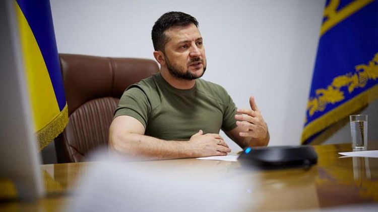 Ukraine prepared to discuss neutrality status, Zelenskiy tells Russian journalists