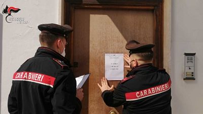 Indagini dei carabinieri sul mandamento dell'Acquasanta