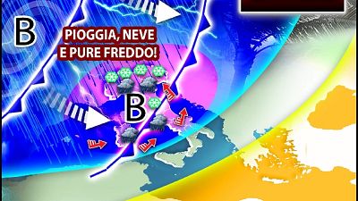 Maltempo fondamentale per rimpinguare riserve idriche a secco Maltempo fondamentale per rimpinguare riserve idriche a secco