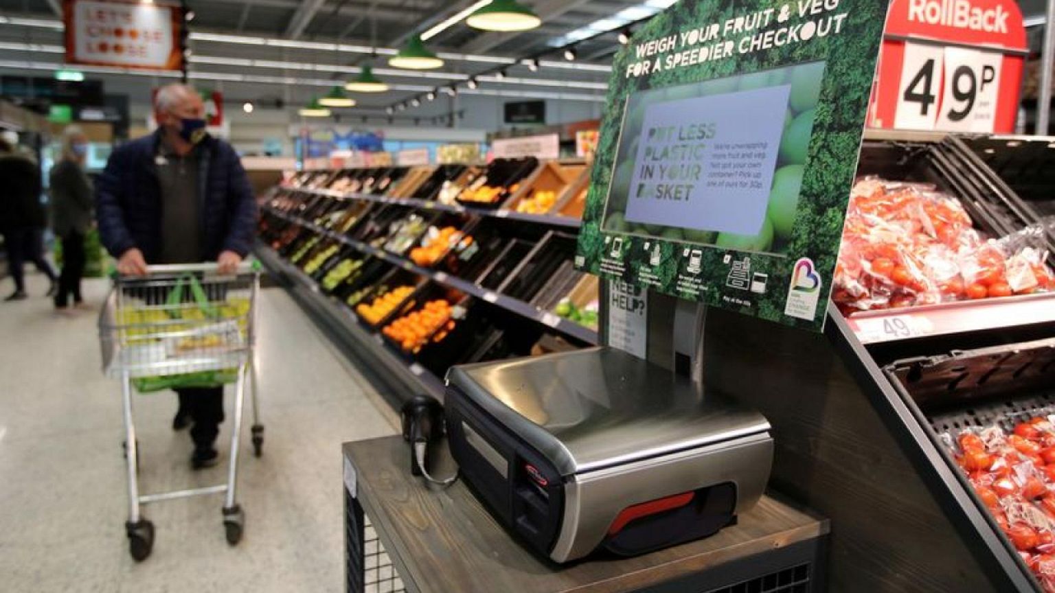 Britain's grocery inflation falls for first time in 21 months -Kantar
