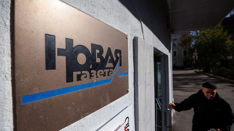 Russia's media regulator asks for Novaya Gazeta's registration to be revoked