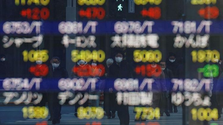 Asia stocks wobble, dollar firm as markets wary before key U.S inflation data