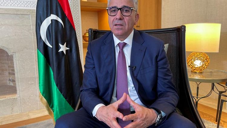 رئيس وزراء ليبيا المدعوم من البرلمان يقول إنه ناقش جهود إجراء انتخابات مع مسؤولين أمريكيين