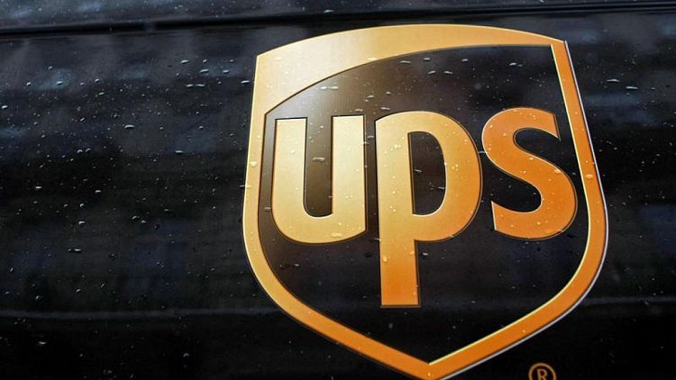 UPS adjusted profit rises on e-commerce demand