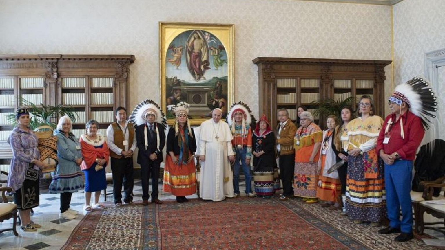 Pope apologises to Canadian indigenous for wrongs at residential schools