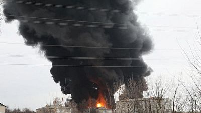 Ucrania niega haber atacado depósito de combustible dentro de Rusia