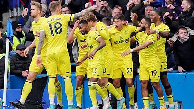 Soccer-Brentford shock Chelsea 4-1 with Eriksen on target