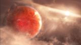 AB Aur b, a gigantic Jupiter-like exoplanet.
