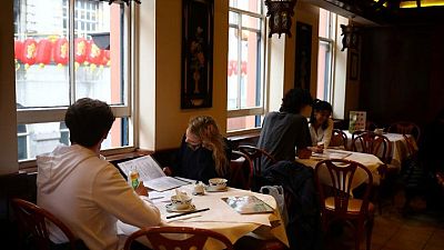 UK services firms show rapid growth, cost pressures balloon -PMI UK services firms show rapid growth, cost pressures balloon -PMI
