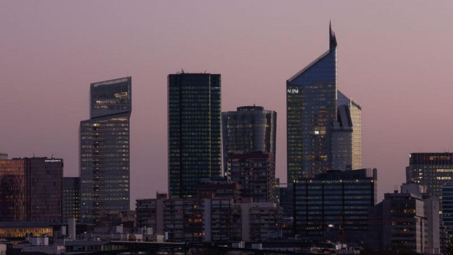 Easing euro zone downturn offers hope of milder recession