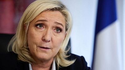 French markets wake up to Le Pen election risk