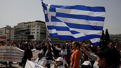 Thousands protest as Greek workers strike over high prices, low wages