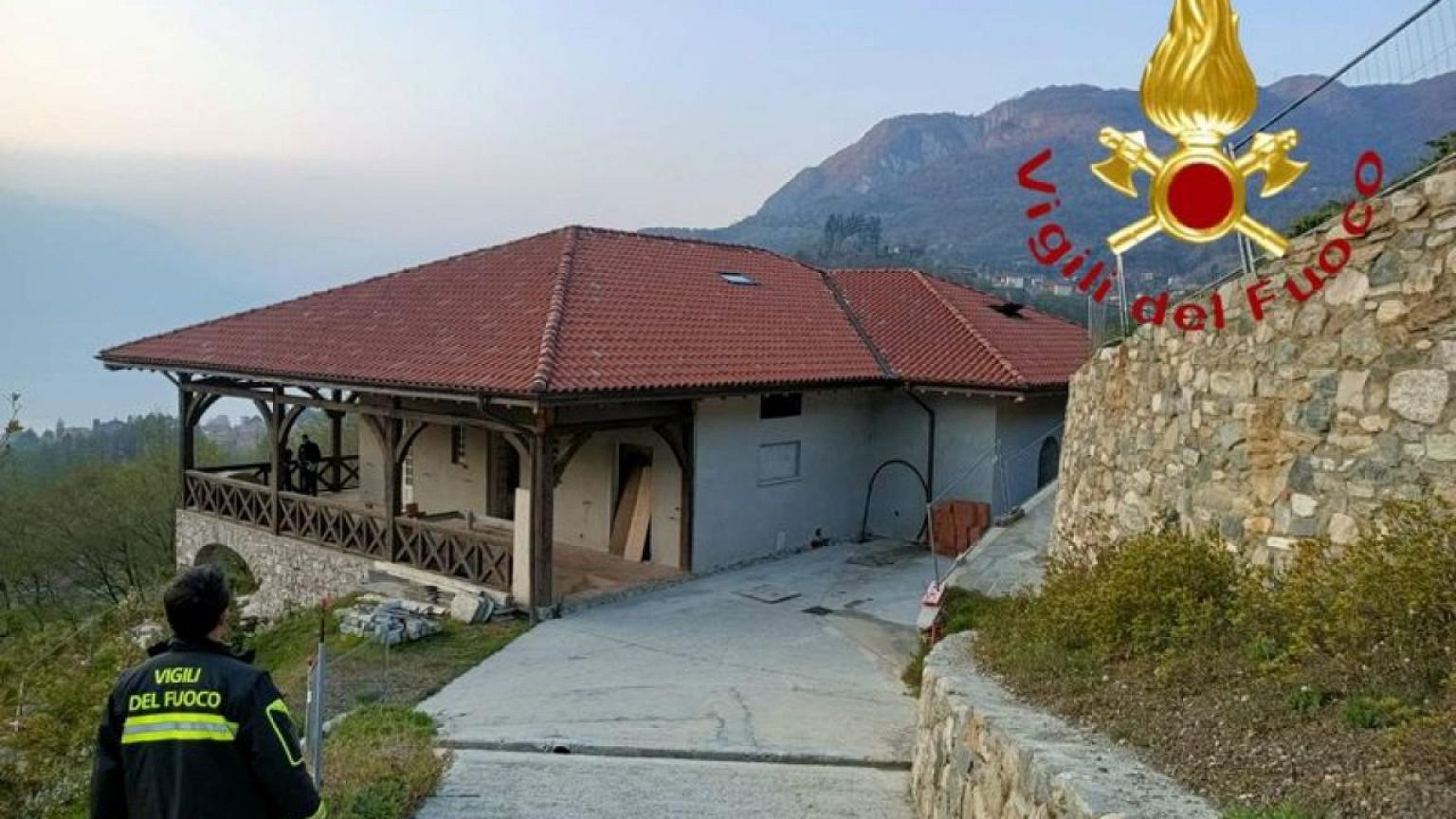 Fire at Italian lake villa seized from Russian TV host Soloviev