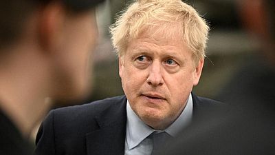 UK's Johnson calls attacks in Ukraine a "systematic slaughter"