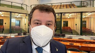 Salvini presente in aula bunker per udienza processo