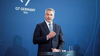 Austrian chancellor sets off for Ukraine, to meet Zelenskiy on Saturday