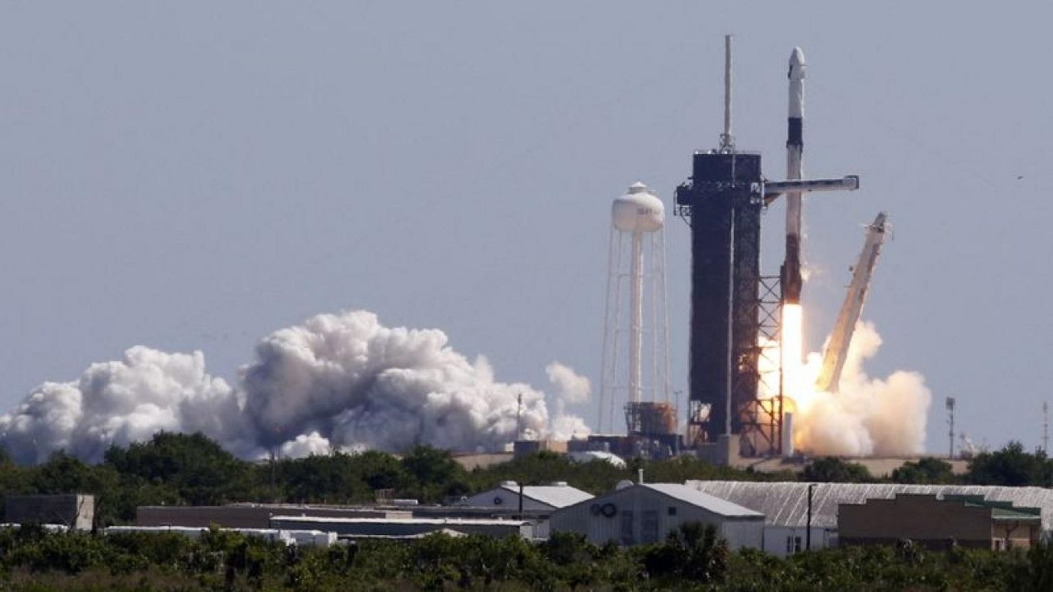 Space station's first all-private astronaut team docked to orbiting platform
