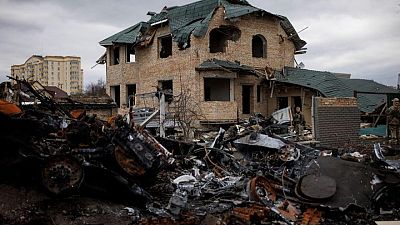 Residents return to a charred and changed Bucha in Ukraine Residents return to a charred and changed Bucha in Ukraine