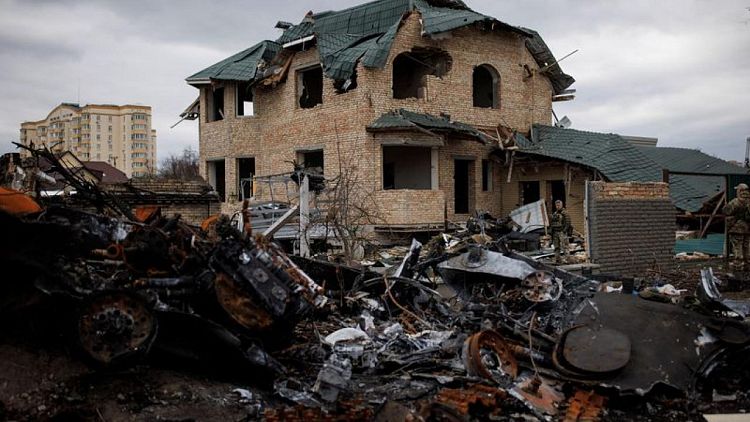 Residents return to a charred and changed Bucha in Ukraine