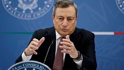 Italy's Draghi reiterates "full support" to Ukraine's Zelenskiy - statement