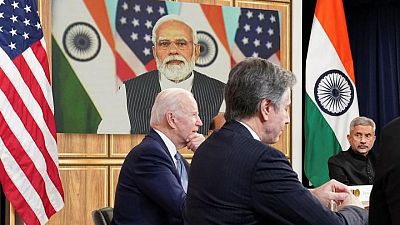 Biden y Modi hablan mientras EEUU busca reforzar la respuesta a Rusia