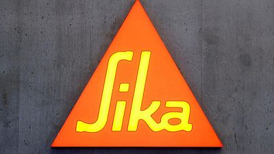 Construction chemicals maker Sika first-quarter sales jump 20%