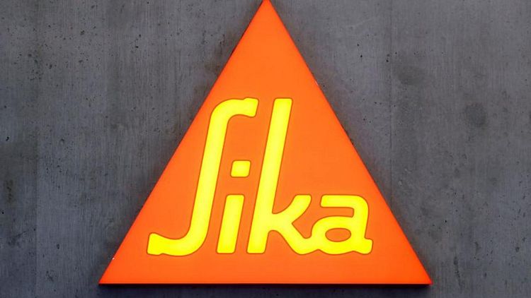 Chemical maker Sika sets higher sales goal for 2023, hikes 2022 outlook