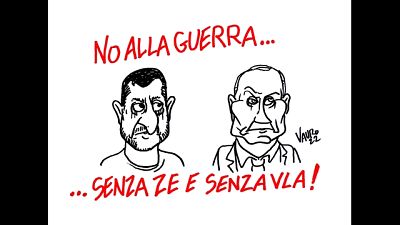 Vauro, caricatura non riferimento a ebraicità Zelensky Vauro, caricatura non riferimento a ebraicità Zelensky