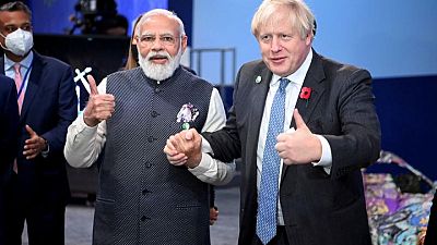 UK's Johnson to leave home woes behind in visit to India UK's Johnson to leave home woes behind in visit to India