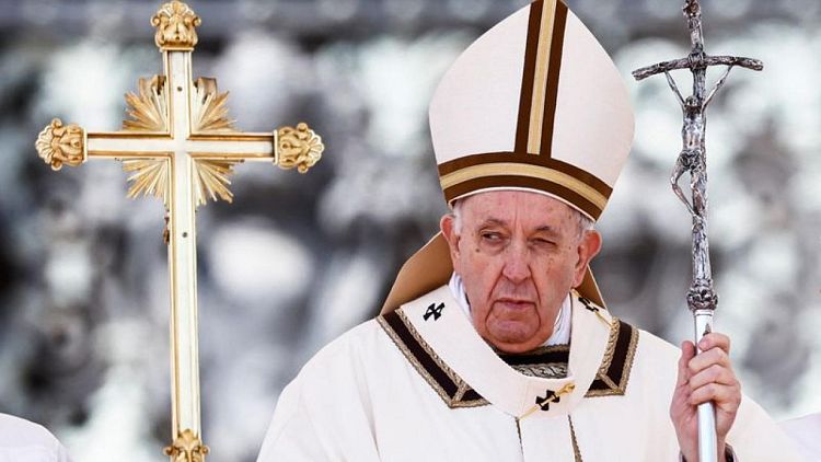 En la "Pascua de guerra", el Papa critica implícitamente a Rusia por Ucrania