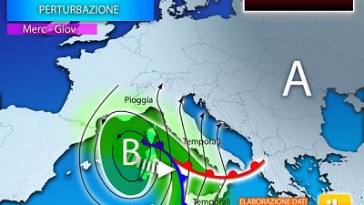 www.iLMeteo.it,oggi ultime precipitazioni in Calabria