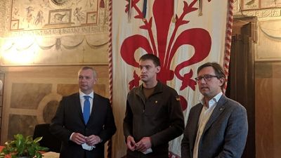 Incontro in Palazzo Vecchio con sindaco Melitopol