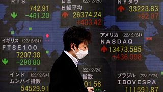 Asia shares brace for worst month in 2 years on growth fears, dollar buoyant