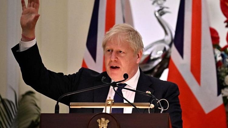 UK's Johnson says he will still be PM in October