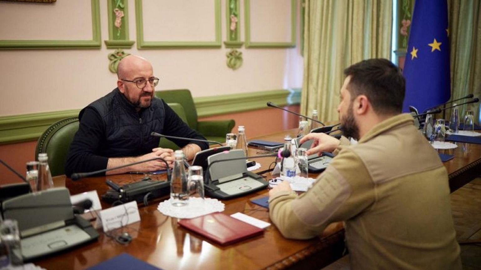 El presidente del Consejo Europeo insta a Putin a dialogar con Zelenski