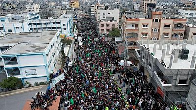 Choque con policía israelí en sitio sagrado de Jerusalén deja 57 palestinos heridos Choque con policía israelí en sitio sagrado de Jerusalén deja 57 palestinos heridos