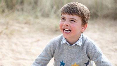 British royals mark fourth birthday of Prince Louis with new photos