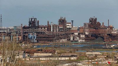 Russia says Ukrainian fighters 'securely blockaded' at Mariupol steel plant