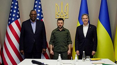 EEUU dice Moscú "fracasó" en sus objetivos bélicos y promete más ayuda militar a Ucrania