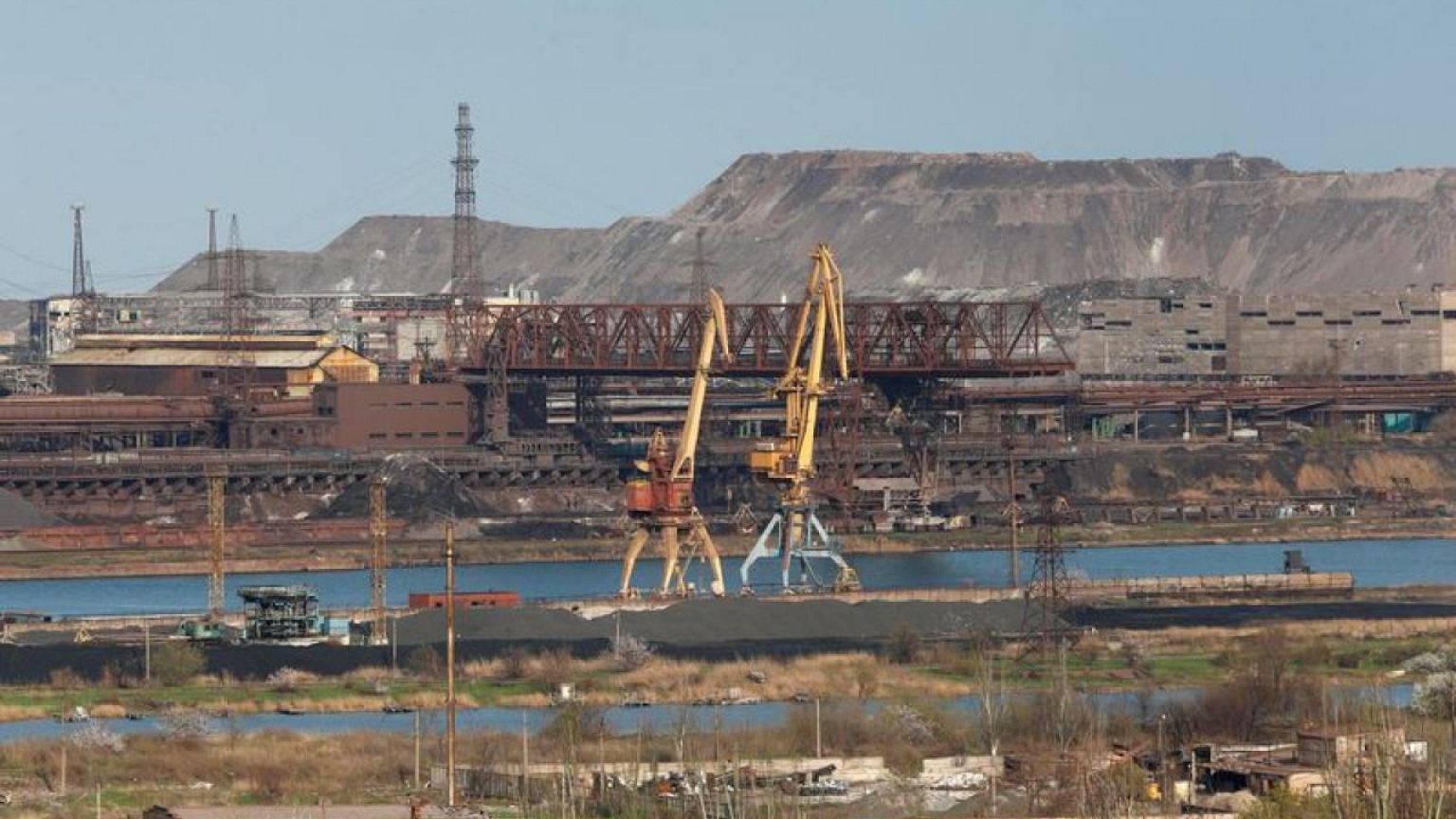 Ukrainian presidential adviser says Russian forces trying to storm Azovstal plant