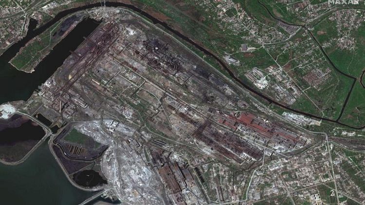 روسيا: 46 مدنيا غادروا منطقة قرب مصنع الصلب في ماريوبول