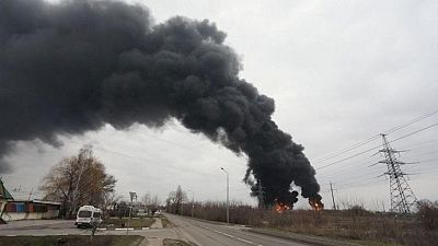 Incendio en sitio militar ruso cerca de Ucrania deja un herido