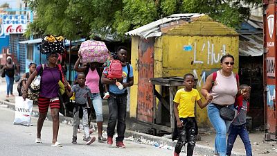 Haitian families flee homes as violence flares in Port-au-Prince