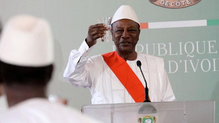 غينيا تأمر باتخاذ إجراءات قانونية ضد الرئيس المخلوع ألفا كوندي